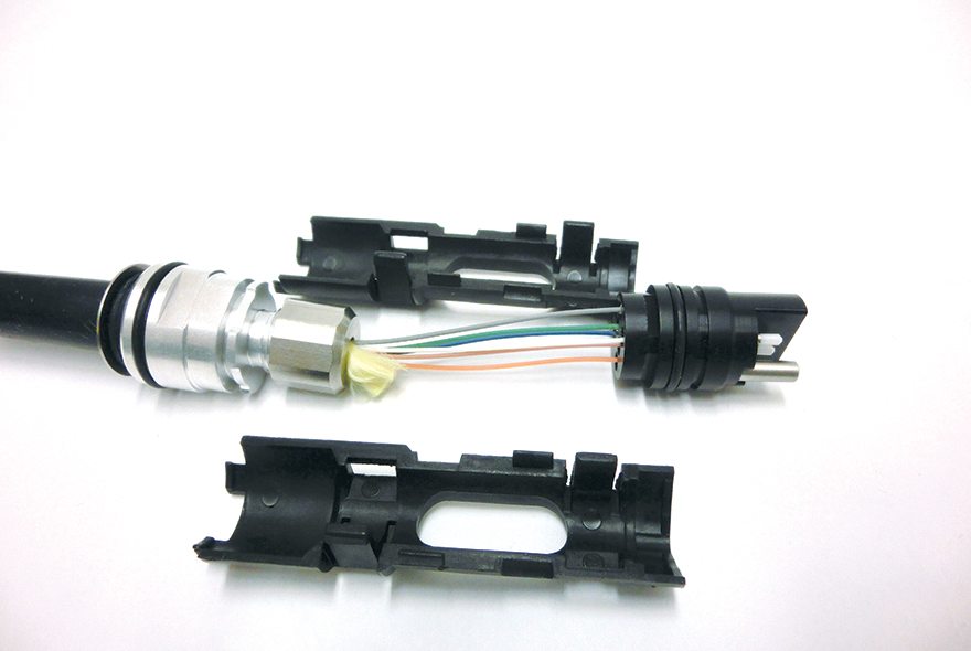 COTS M83526 Style - 12 CH Fiber Optic Cable Assembly - Optical Cable  Corporation