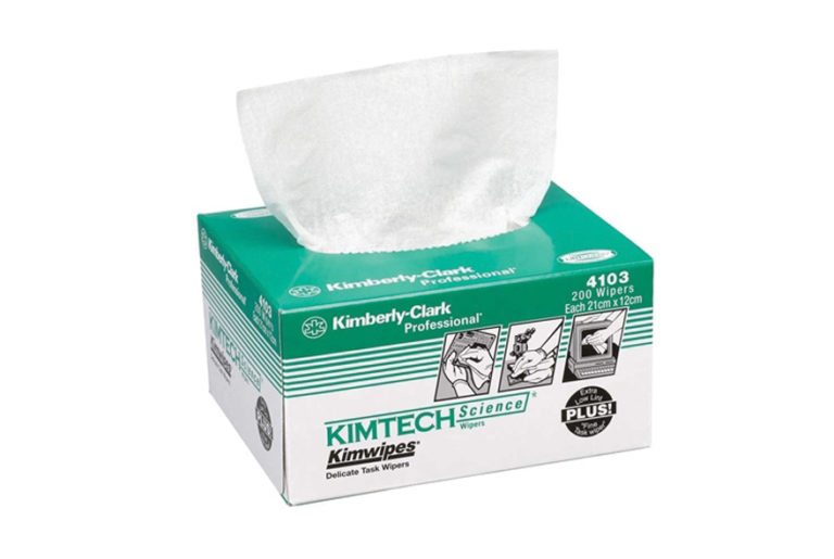 Kimtech lint free wipes optical cable corporation